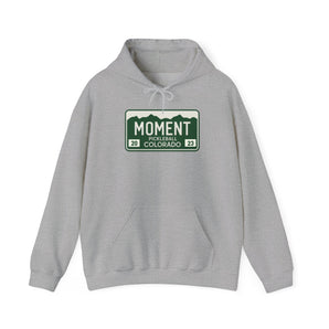 Hoodie - Colorado 'Moment' License Plate Graphic Pullover