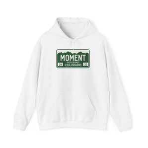Hoodie - Colorado 'Moment' License Plate Graphic Pullover