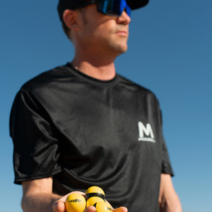 Moment Firefighters 2-Color Mini Foam Indoor Practice Balls for Pickleball Training